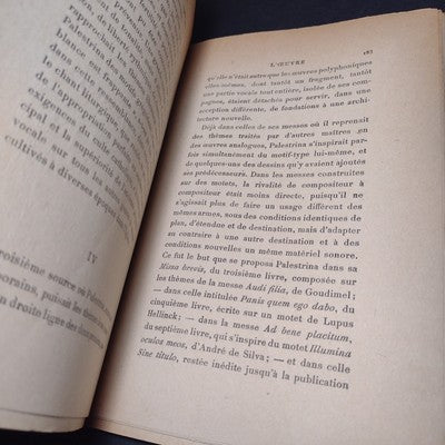 Palestrina, Michel Brenet -Fifth Edition French Paperback - 1919