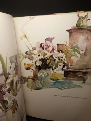 FLOWER PAINTING IN WATERCOLOR By Charles Reid - Hardcover