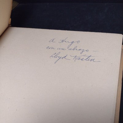 Libro De Las Cruzes, Alfonso Sabio -1961 Signed Spanish Paperback -Uncut Pages