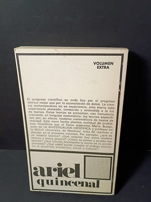 Theory and Reality by Mario Bunge  1972 (Spanish Edition) Paperback