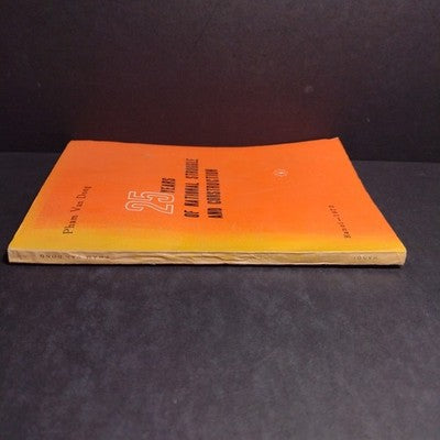 25 Years of National Struggle and Construction By Pham Van Dong - 1970 Paperback