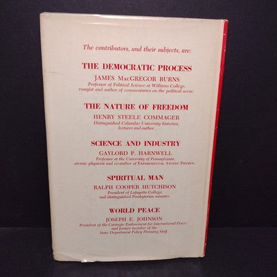 The Challenge to American Life by Andrew S. Berky -1956 Hardcover -Political Sci