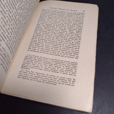 Louis Vierne: La Vie Et L'oeuvre par Bernard Gavoty -1943 French Paperback