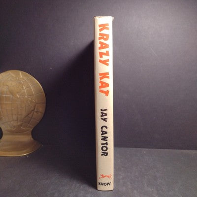 Krazy Kat: A Novel in Five Panels by Jay Cantor 1988 Hardcover Book Club Edition