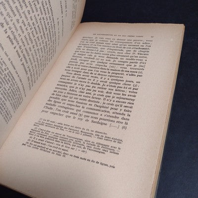 Lettres Inedites De Vauvenargues: Et De Son Frere Cadet, G. Saintville -1933 PB