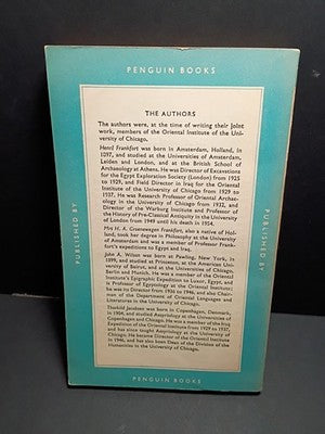 Before Philosophy 1954 Frankfort Wilson Jacobsen Pelican Book ppbk