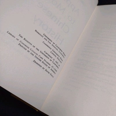 Approaches to Modern Chinese History by Albert Feuerwerker -Hardcover 1967