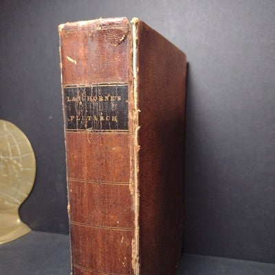 Plutarch's lives translated from the original Greek exlibris 1832