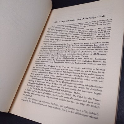 Nibelungensage Und Nibelungenlied, Andreas Heusler -German Paperback 1955