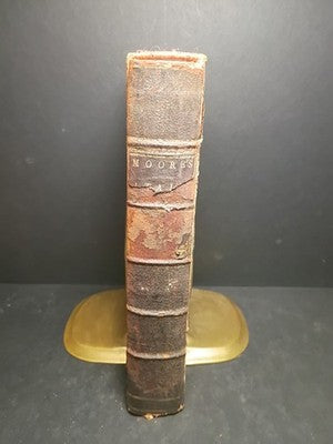 1781 View of Society & Manners in Italy John Moore 2nd Edition Vol 2 Exlibris