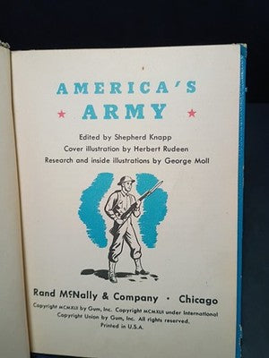 America's Army Including Army Air Corps By Shepherd Knapp