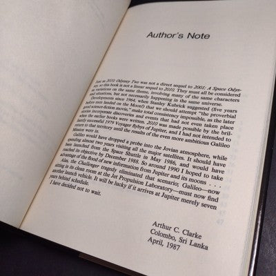 2061: Odyssey Three By Arthur C. Clarke -Hardcover 1987 -Book Club Edition