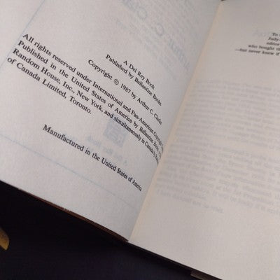 2061: Odyssey Three By Arthur C. Clarke -Hardcover 1987 -Book Club Edition