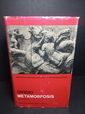 Ovidio Metamorfosis: Libros I-XV, Ruben Bonifaz Nuno -1980 Spanish (2 Books)