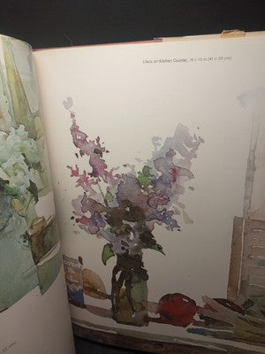 FLOWER PAINTING IN WATERCOLOR By Charles Reid - Hardcover