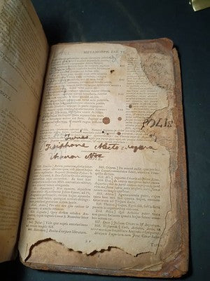 Metamorphoseon Daniel ChrispinusHelvetius Joanni Andrews 1805 Exlibris