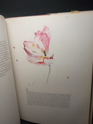 FLOWER PAINTING IN WATERCOLOR By Charles Reid - Hardcover