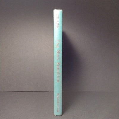 The Nien Rebellion By Siang-Tseh Chiang - 1954 Hardcover - Ex Libris F. Wakeman