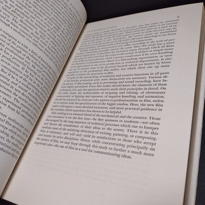 Film And Its Techniques by Raymond Spottiswoode -1970 4th Printing Hardcover