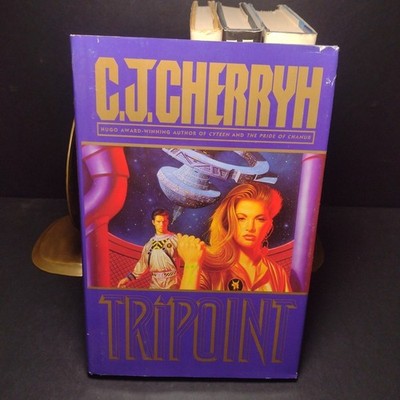 Hardcover Science Fiction Bundle - 6 Books Total -Hogan, Niven, Cherryh, Flynn