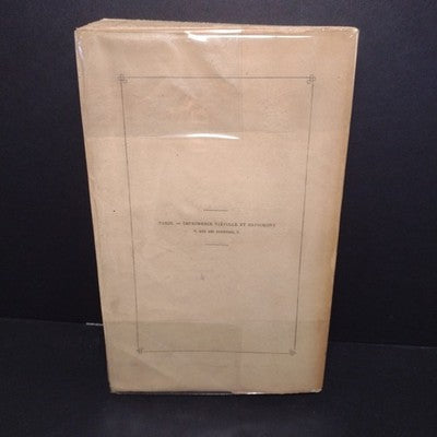Memoires De Madame D'Epinay Tome Second par M. Paul Boiteau - 1863 Paperback