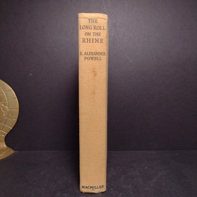 The Long Roll On The Rhine by Alexander Powell -1934 Hardcover Ex Libris Copy