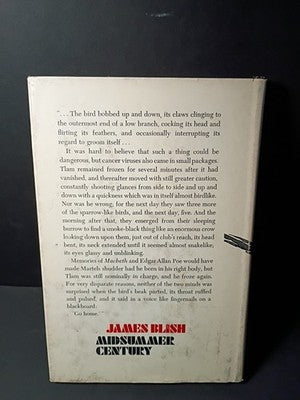 Midsummer Century by James Blish (Hardcover, 1972) Doubleday Science Fiction BCE