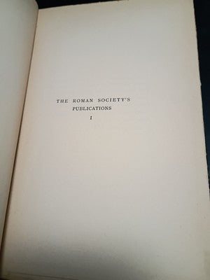 The Comedies of Publius Terentius Afer 2 Volume Set Limited Roman Society 1910