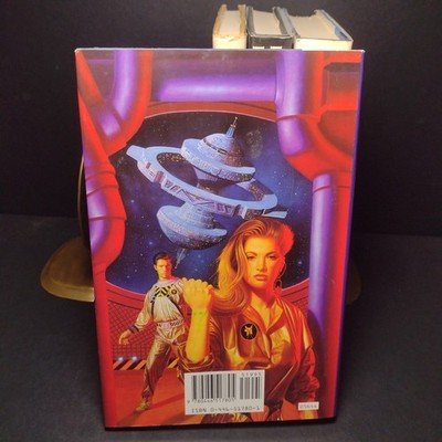 Hardcover Science Fiction Bundle - 6 Books Total -Hogan, Niven, Cherryh, Flynn