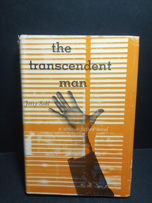 THE TRANSCENDENT MAN By Jerry Sohl HCwDJ 1st Edition Exlibris