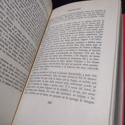 Ovidio Metamorfosis: Libros I-XV, Ruben Bonifaz Nuno -1980 Spanish (2 Books)