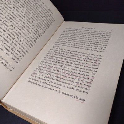 The Long Roll On The Rhine by Alexander Powell -1934 Hardcover Ex Libris Copy