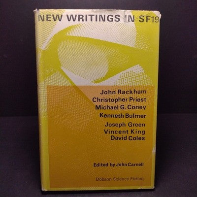 New Writings In SF Book Bundle - 2 Books: 18, 19 - Hardcover 1971