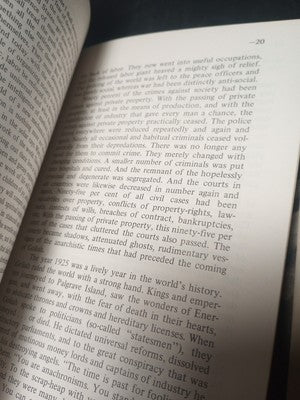 Jack London / GOLIAH A UTOPIAN ESSAY 1973