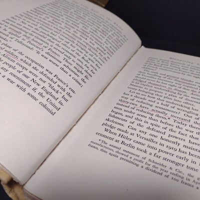 The Long Roll On The Rhine by Alexander Powell -1934 Hardcover Ex Libris Copy