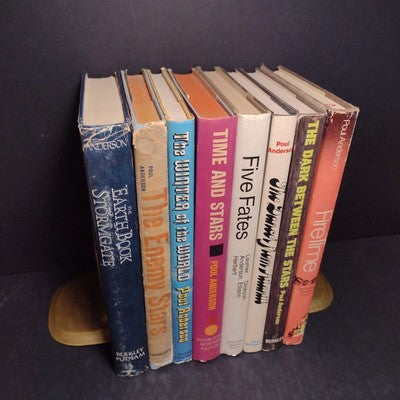Poul Anderson Hardcover Bundle - 8 Books Total - Fates, Atlantis, FireTime +