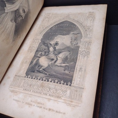 Plutarch's lives translated from the original Greek exlibris 1832
