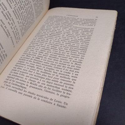 Louis Vierne: La Vie Et L'oeuvre par Bernard Gavoty -1943 French Paperback
