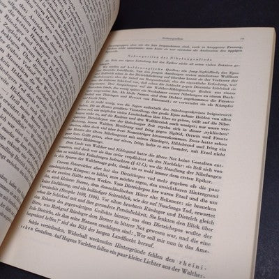 Nibelungensage Und Nibelungenlied, Andreas Heusler -German Paperback 1955