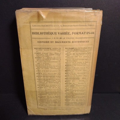 La Jeunesse De La Grande Mademoiselle (1627-1652) Arvede Barine - 1909 New Ed.