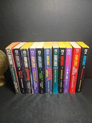 Star Trek The Next Generation 11 Book Bundle