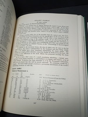 1962 Rowland Ward's Records of Big Game Africa Illustrated