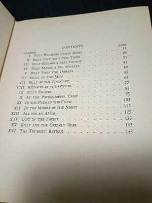 Frances Trego Montgomery / Billy Whiskers Tourist First Edition 1929