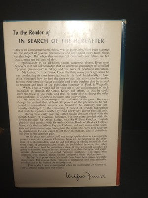 In Search of the Hereafter by Reginald M. Lester -Hardcover 1953 Ex Libris Owned