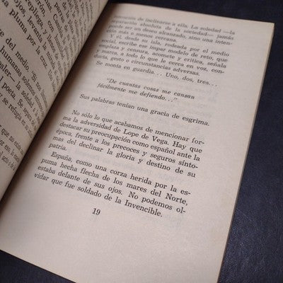 Editorial Patria: Lope y Calderon por Alvaro Arauz 1961 Spanish Paperback 3rd Ed
