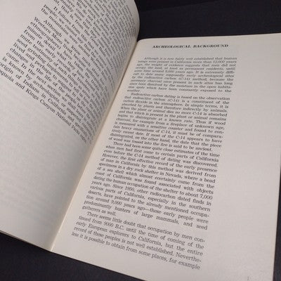 Indians of Sequoia and Kings Canyon by A.B. Elsasser -Paperback 1972 Revised
