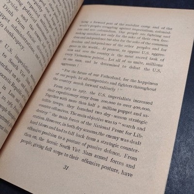 25 Years of National Struggle and Construction By Pham Van Dong - 1970 Paperback