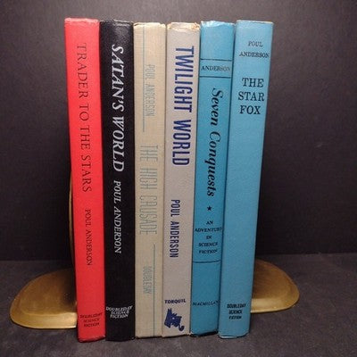 Poul Anderson Hardcover Book Bundle - 6 Books Total - No Dust Jackets