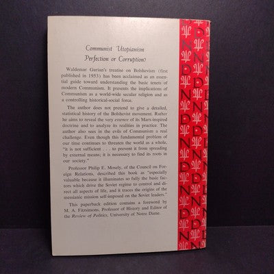 Bolshevism: An Introduction to Soviet Communism by Waldemar Gurian - 1963 PB