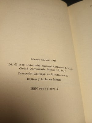 Ovidio Metamorfosis: Libros I-XV, Ruben Bonifaz Nuno -1980 Spanish (2 Books)